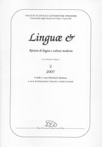 Copertina Linguae n 2 del 2007